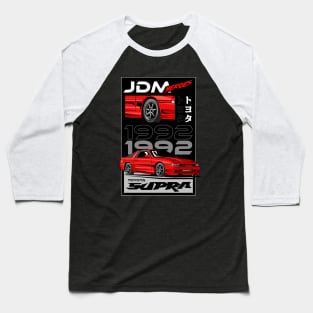 Supra MK 3 Drift Car Baseball T-Shirt